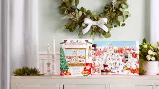 The best advent calendars for adults | The Bonne Maman Advent calendar rests on a mantle